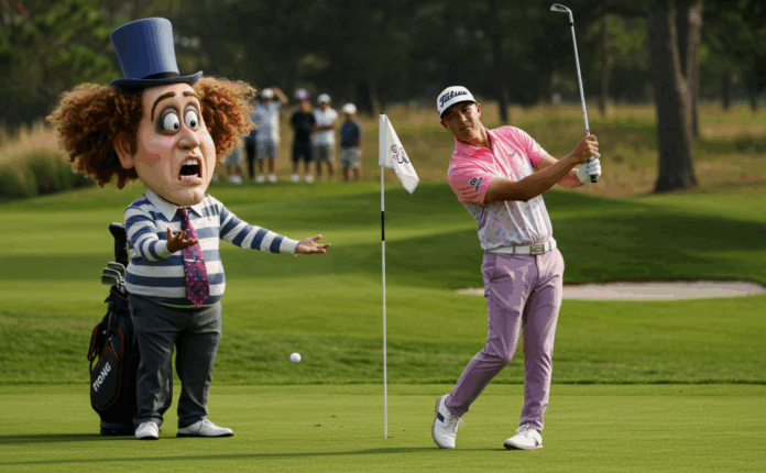 Collin Morikawa in Happy Gilmore 2