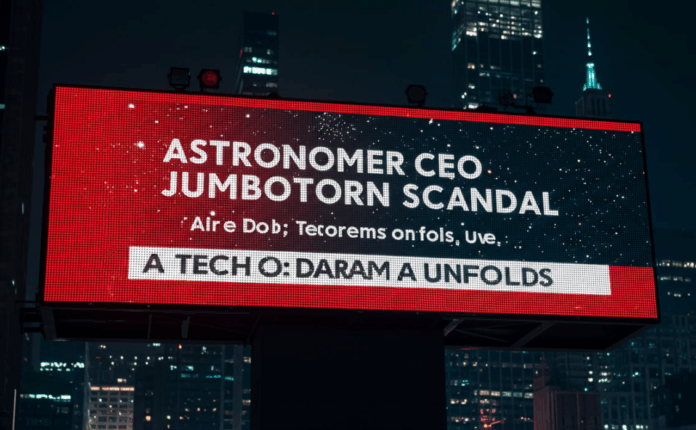 Astronomer CEO Jumbotron Scandal, A Tech Drama Unfolds