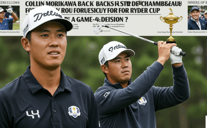 Collin Morikawa Backs LIV Star Bryson DeChambeau for Ryder Cup