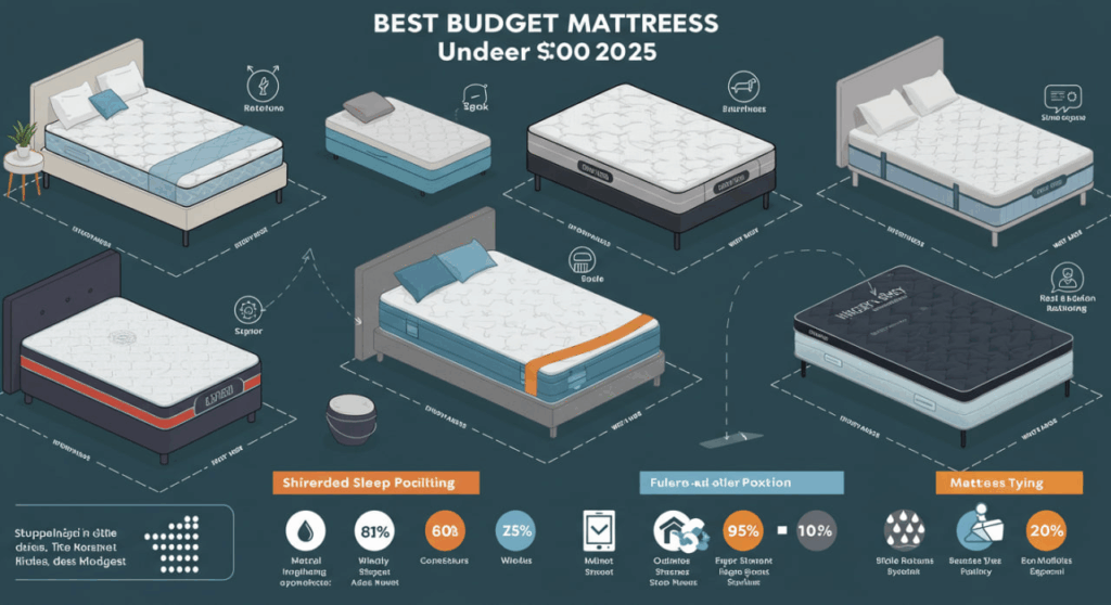 The Best Budget Mattresses Under 0 in 2025 The Best Budget Mattresses Under 0 in 2025