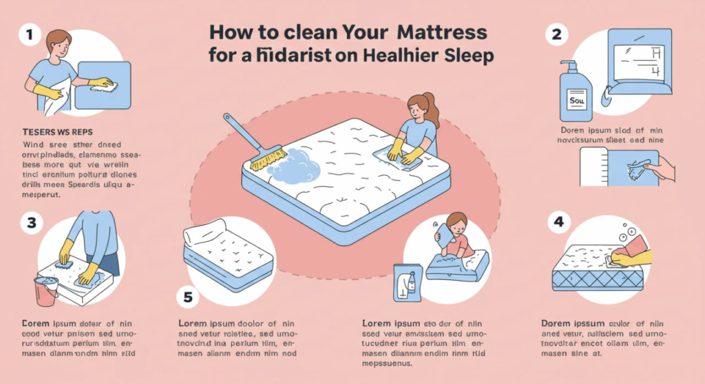 How to Clean Your Mattress for a Healthier Sleep How to Clean Your Mattress for a Healthier Sleep