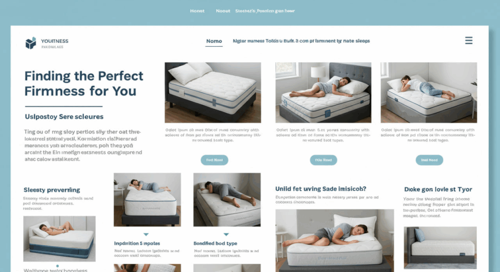 Finding the Perfect Mattress Firmness for You Finding the Perfect Mattress Firmness for You