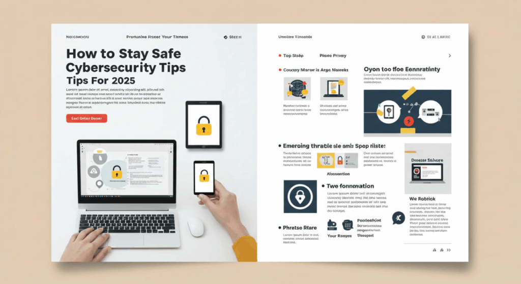 How to Stay Safe Online: Cybersecurity Tips for 2025 How to Stay Safe Online: Cybersecurity Tips for 2025