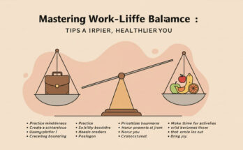Mastering Work-Life Balance: Tips for a Happier, Healthier You