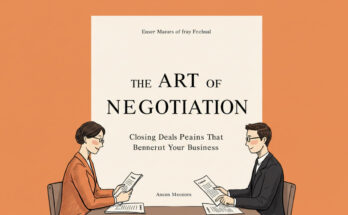 The Art of Negotiation: Closing Deals That Benefit Your Business